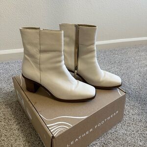 Women’s patina leather boots